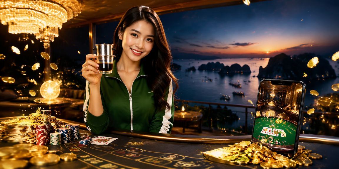 Trò chơi baccarat sôi động tại casino Hạ Long